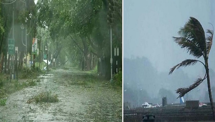 बंगाल में तूफान