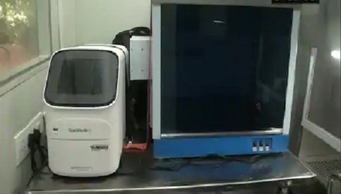 कोरोना टेस्टिंग मोबाइल लैब लॉन्च