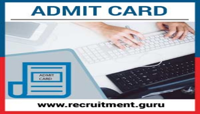 Computer Assistant Admit Card