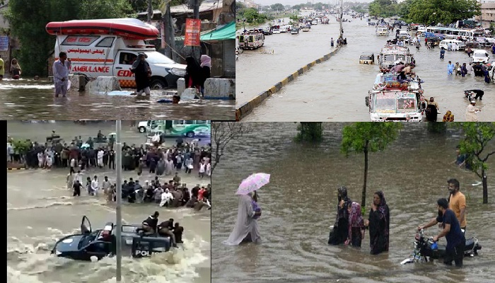 पाकिस्तान में बारिश का कहर