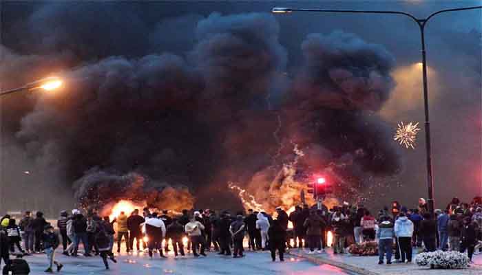rioting erupted after burning Quran