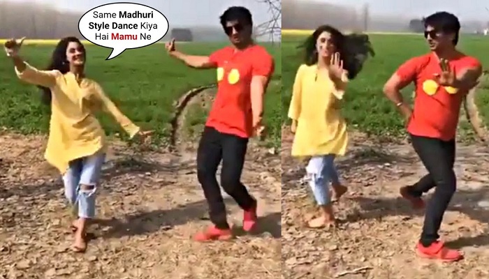 Sushant's dance in the field