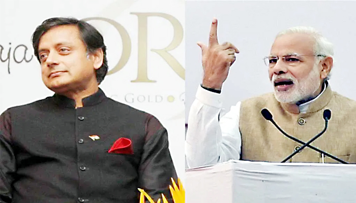 PM Modi decision like Shashi Tharoor
