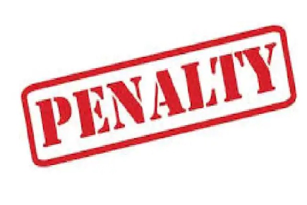 penalty on companies
