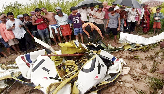 Aircraft Crash in Azamgarh