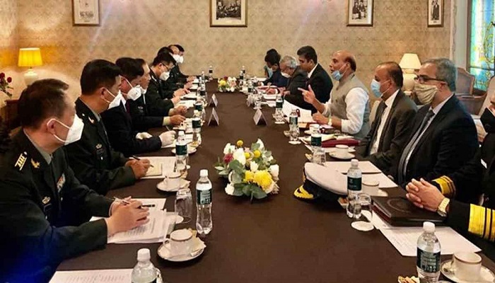 Rajnath Singh's meeting with China's Defense Minister