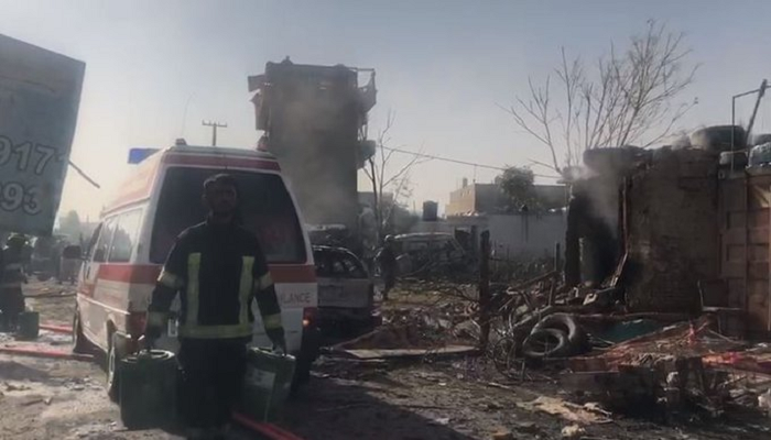 अफगानिस्तान के उप राष्ट्रपति सालेह के काफिले पर आतंकी हमला Terrorist attack on Afghan Vice President Saleh's convoy