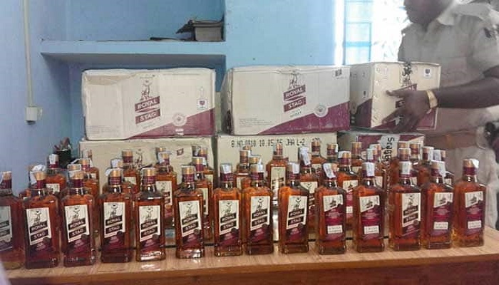 illegal liquor recovered