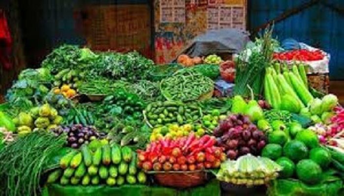 Price of vegetables