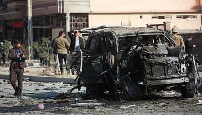 अफगानिस्तान बम ब्लास्ट में 16 की मौत 16 killed in Afghanistan bomb blast