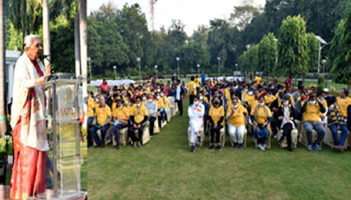लखनऊ विश्वविद्यालय शताब्दी दिवस समारोहLucknow University Centenary Day Celebration