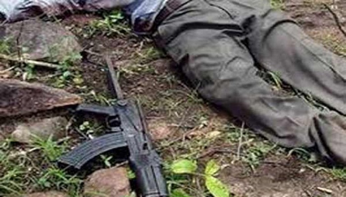 बालाघाट जिले में दो नक्सली ढेर Two Naxalites killed in Balaghat district