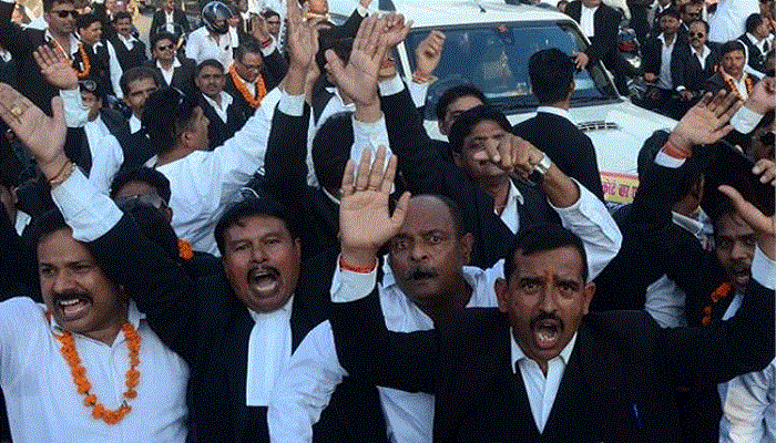 lawyers boycott judicial work