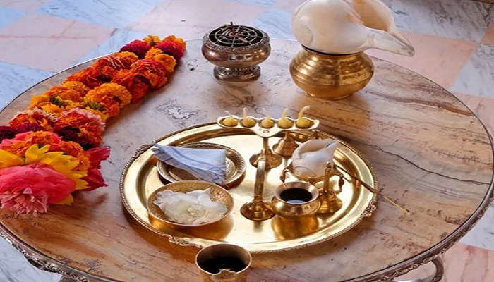 how to clean pooja utensils