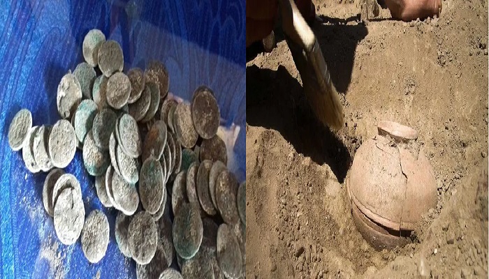 various metal coins found