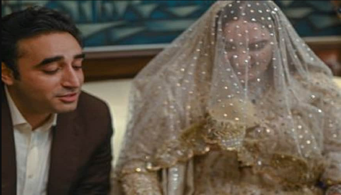 Benazir Bhutto's daughter tied in marriage