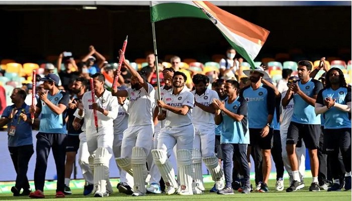 ब्रिस्बेन टेस्ट में भारत की ऐतिहासिक जीत India's historic win in Brisbane Test
