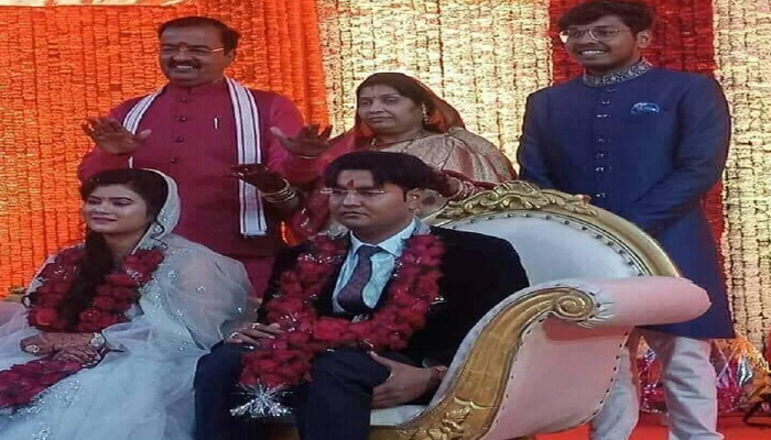 Keshav Maurya's son engagement