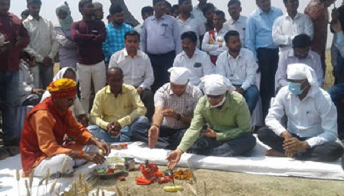 Bhoomi Pujan of LPG pipeline project