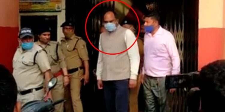 congress leader arrested