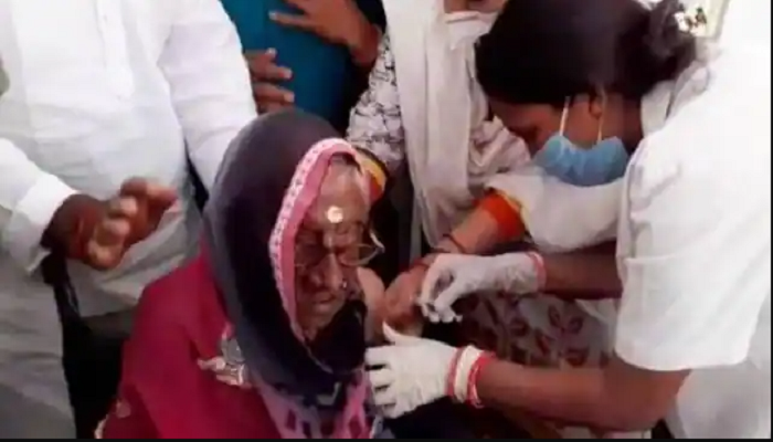 109-year-old Ramdulhaiya gets corona vaccine