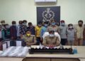 18 drug smugglers arrested