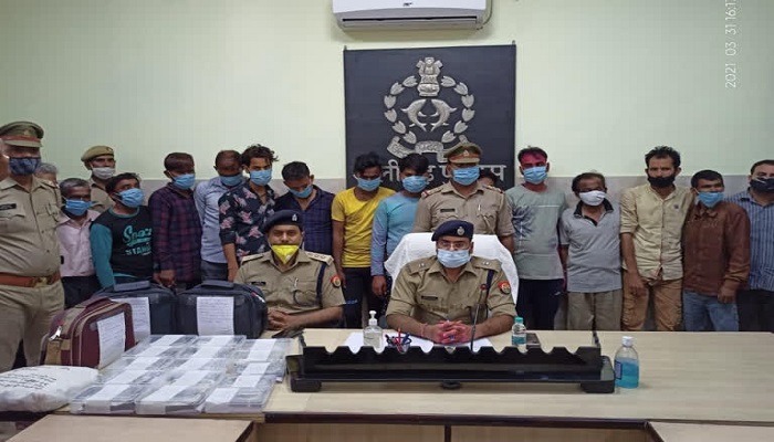 18 drug smugglers arrested
