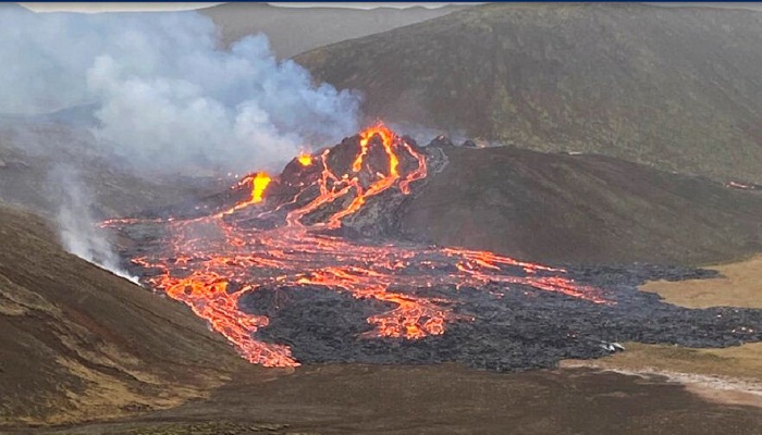 Volcanic eruption