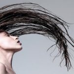 wet hair