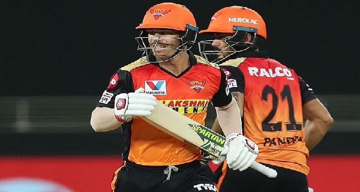 SRH gave CSK a target of 172 runs due to the strong innings of Warner and Manish.