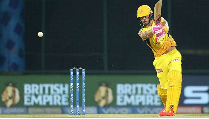 Faf du Plessis snatches orange cap from Shikhar Dhawan in one stroke
