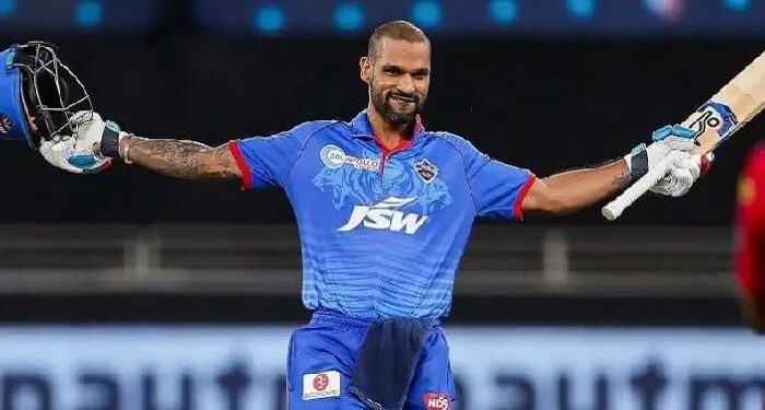 Dhawan became the second batsman to score the most runs in IPL history.