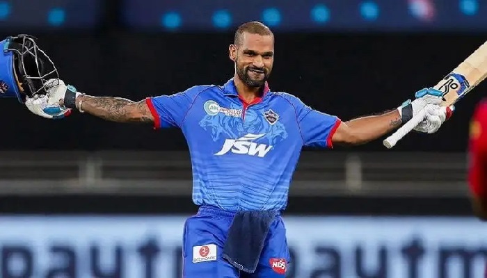 Dhawan became the second batsman to score the most runs in IPL history.