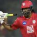 Chris Gayle made history by completing 400 fours in his IPL