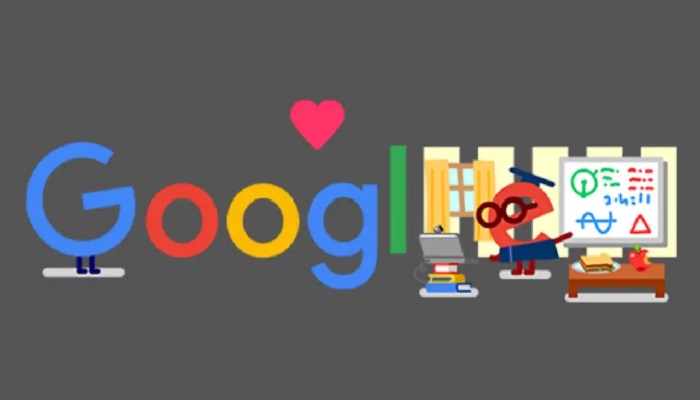 Google made special doodles, thanked doctors and medical staff