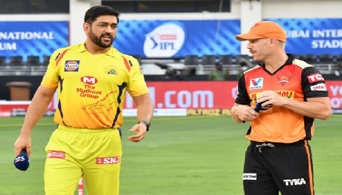 Dhoni's Chennai and Warner's Hyderabad will be face to face this evening