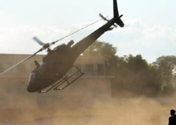 Army helicopter crashes