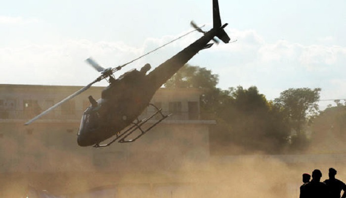 Army helicopter crashes