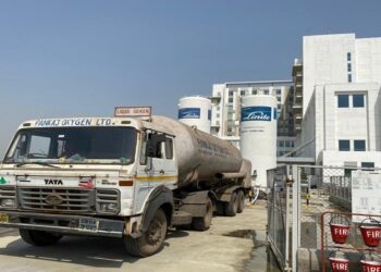 Oxygen tanker reached Medanta hospital