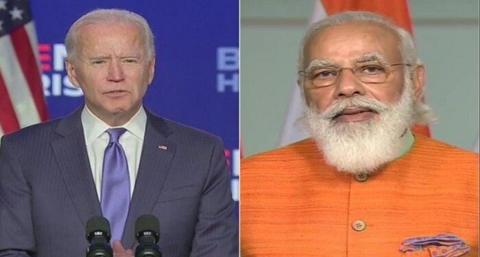 joe biden and pm modi