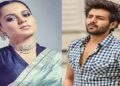 Actress Kangana Ranaut comes in support of actor Karthik Aryan
