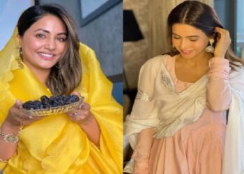 In Ramadan, actresses leave the western look and adopt the desi look