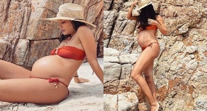 Lisa Hayden shares her photos while flaunting baby bump