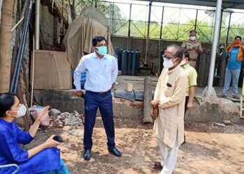 Dr. Roshan Jacob inspected gokul gas plant