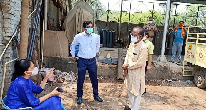 Dr. Roshan Jacob inspected gokul gas plant