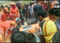 A vehicle full of passengers fell in the Ganges