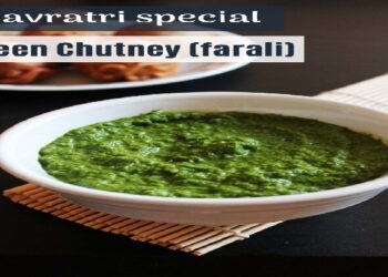 Know how to make Coriander's delicious fruit chutney on Navratri fast