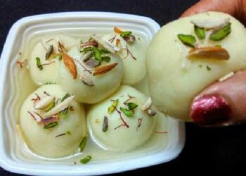 Definitely try once, the rasgulla of semolina will become crazy
