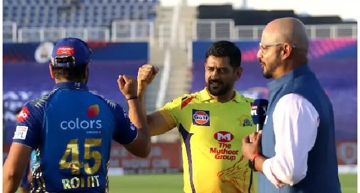 Mumbai Indians won the toss and challenged Dhoni to battle