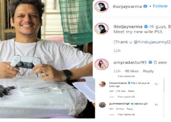 Actor Vijay Verma showed his new wife on social media